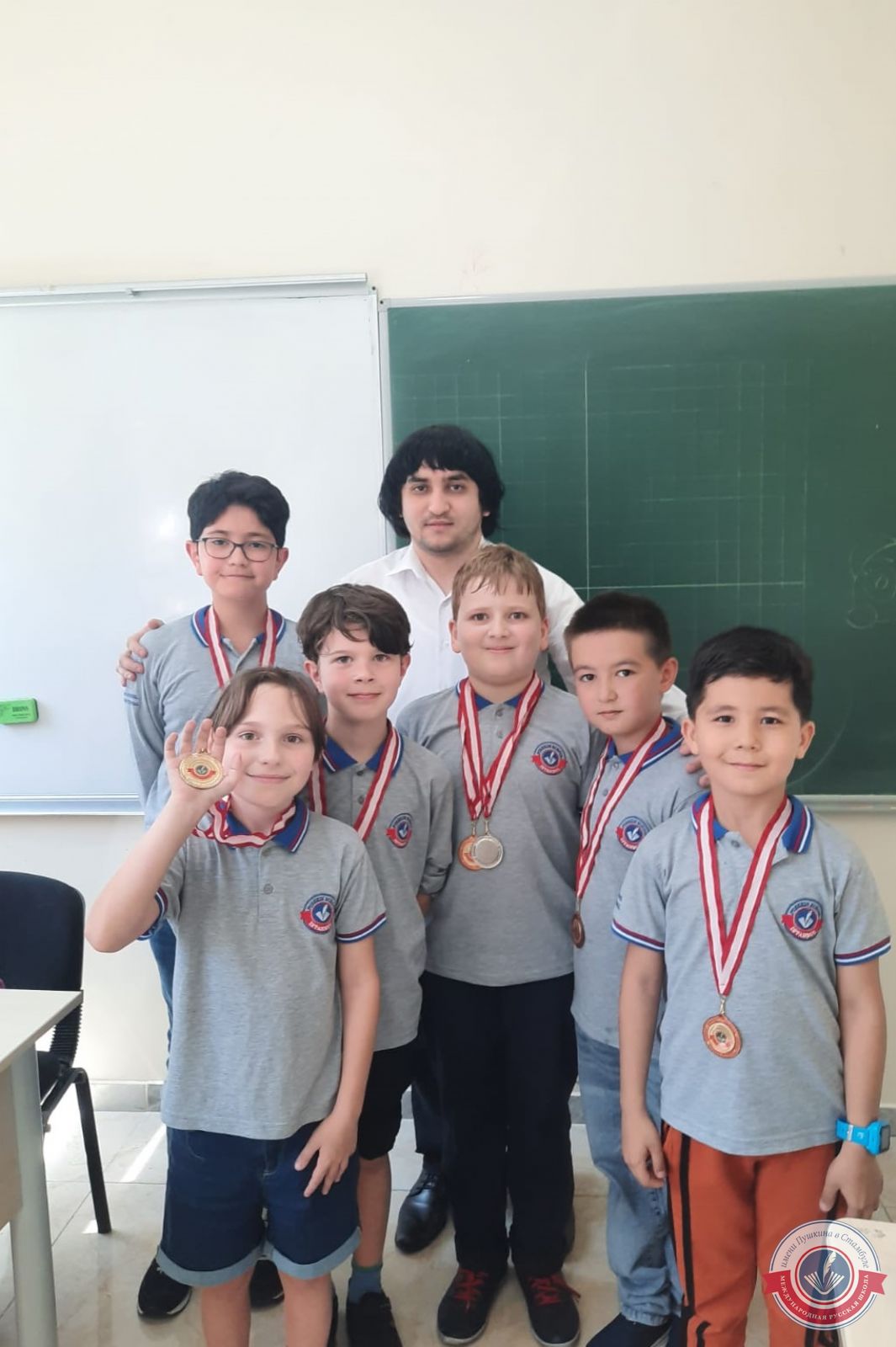 Награждение победителей внутришкольных турниров по шахматам